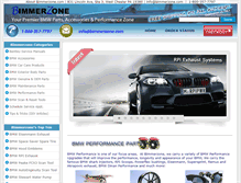 Tablet Screenshot of bimmerzone.com